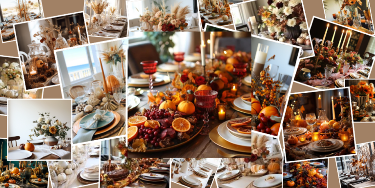 Creating a Festive Feast: Simple Yet Elegant 5 Thanksgiving Dining Table Decor Ideas for a Memorable Holiday